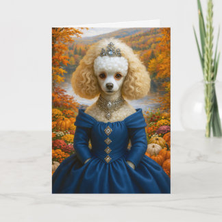 Dame Automne , Carte blanche pour Poodle