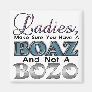 Dame-Boaz-Bozo-Magnet Magnet