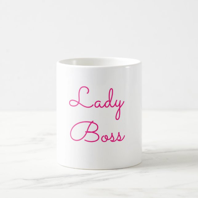 Dame Boss Mug Kaffeetasse (Mittel)