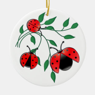 Dame Bug, Dame Bugs Keramik Ornament