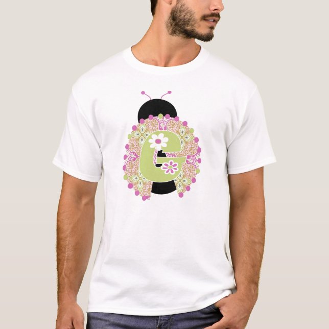 Dame Bug Initial Shirt (Vorderseite)