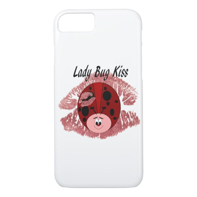 Dame Bug Kiss Case-Mate iPhone Hülle (Rückseite)