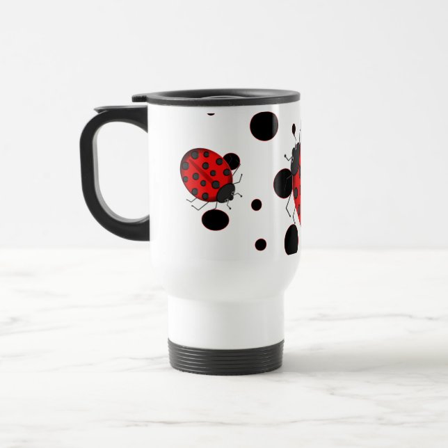 Dame Bug Travel Mug Reisebecher (Links)