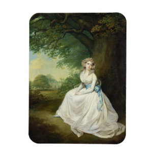 Dame Chambers, c.1789 (Öl auf Leinwand) Magnet