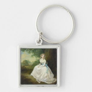Dame Chambers, c.1789 (Öl auf Leinwand) Schlüsselanhänger