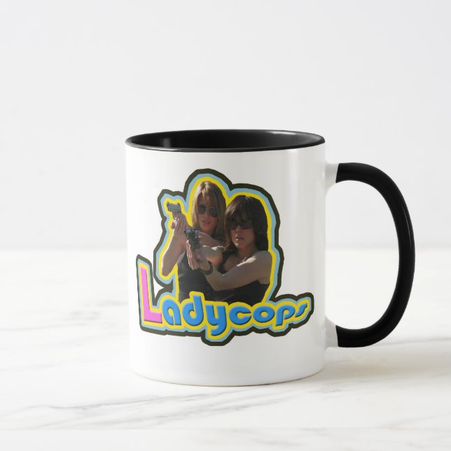 Dame Cops Mug Tasse (Rechts)
