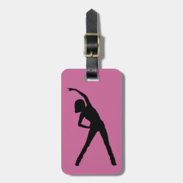 Dame Custom Luggage Tag Gepäckanhänger