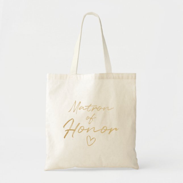 Dame de honneur - sac fourre-tout à aluminium de (Devant)