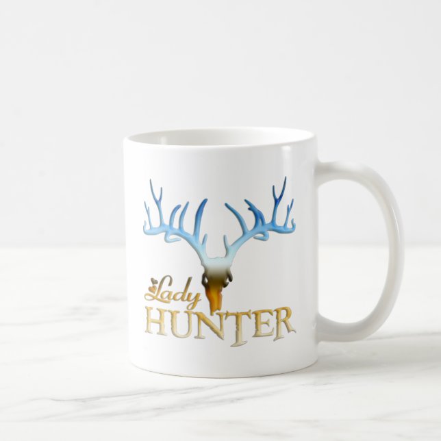 DAME DEER HUNTER KAFFEETASSE (Rechts)