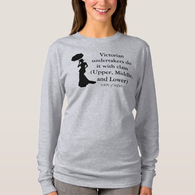 Dame der Asche, Damen-T-Shirt - Leichenbestatter T-Shirt (Vorderseite)