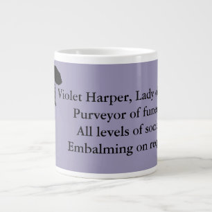 Dame der Asche, riesige Tasse - violetter Harper