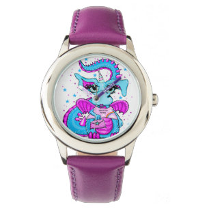 Dame der Drachenmädchen Armbanduhr