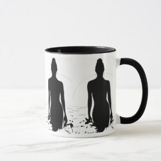Dame der See-Kaffee-Tasse Tasse