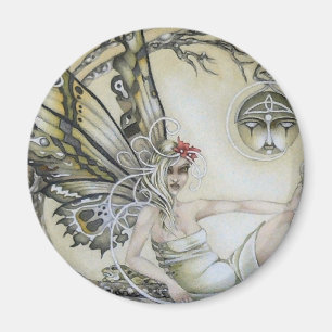 Dame des Waldes Magnet