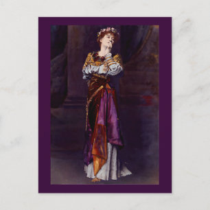 Dame Ellen Terry als Imogen - Alma-Tadema Postkarte