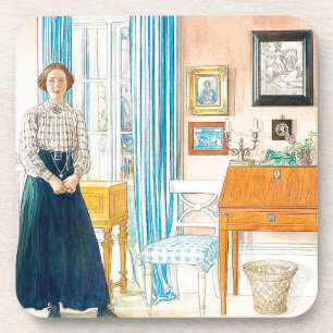 Dame Family Home Coaster Karl-Larsson Getränkeuntersetzer