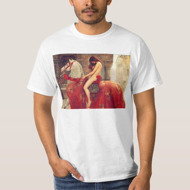 Dame Godiva T-shirt (Vorderseite)