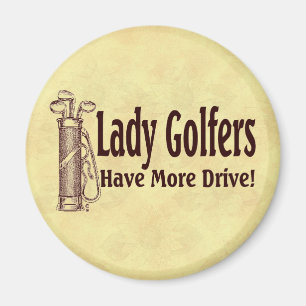Dame Golfers Magnet