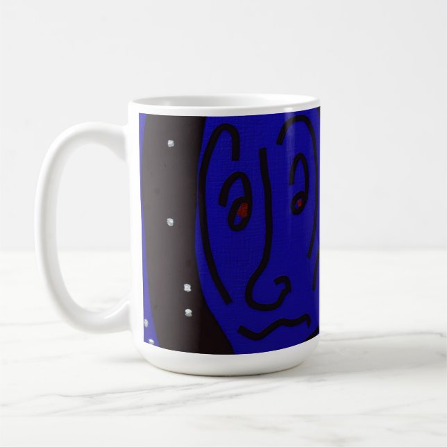 Dame im Winter Kaffeetasse (Links)