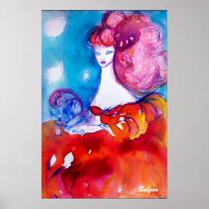 DAME IN ROT , POSTER