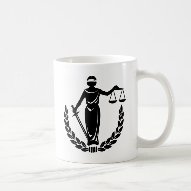 DAME JUSTICE CO. KAFFEETASSE (Rechts)