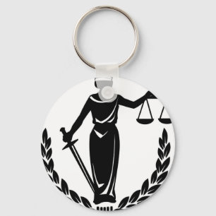 DAME JUSTICE CO. SCHLÜSSELANHÄNGER