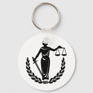 DAME JUSTICE CO. SCHLÜSSELANHÄNGER