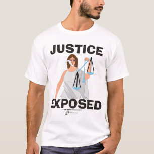 Dame Justice herausgestellter Anti-rechtsanwalt T-Shirt