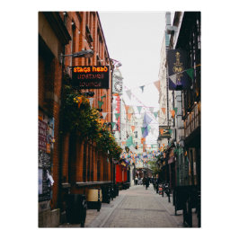 Dame Lane Dublin - Photography Poster