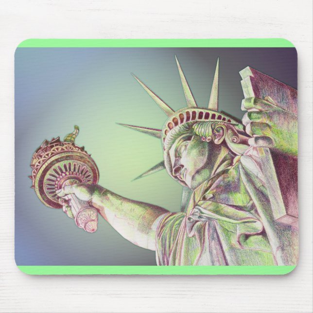 Dame Liberty Mousepad (Vorne)