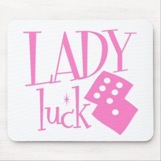 Dame Luck Dice Mousepad