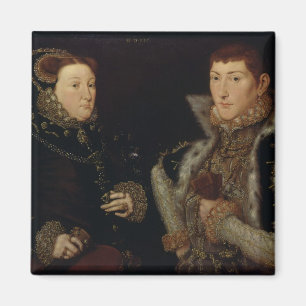 Dame Mary Nevill und ihr Sohn Gregory Fiennes Magnet
