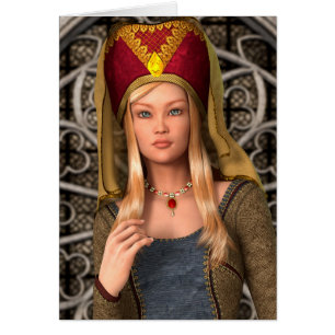 Dame médiévale