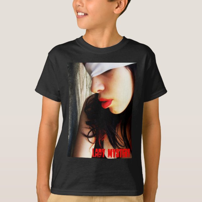 Dame Mystery Youth T-shirt (Vorderseite)