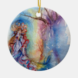 DAME OF LAKE/Magie und Geheimnis Keramik Ornament