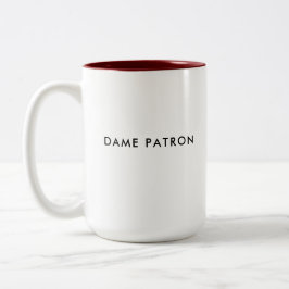 Dame Patron | Boss Lady | Tasse für den französisc