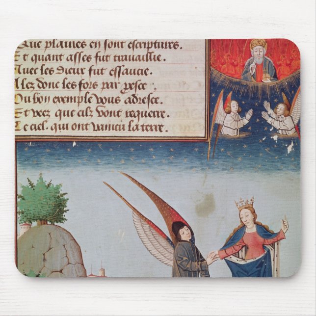 Dame Philosophy führt Boethius im Flug Mousepad (Vorne)