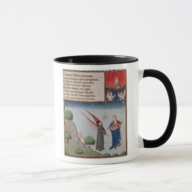 Dame Philosophy führt Boethius im Flug Tasse (Rechts)