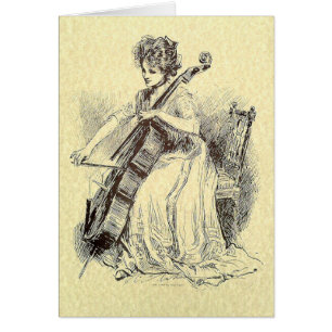 Dame Playing Cello