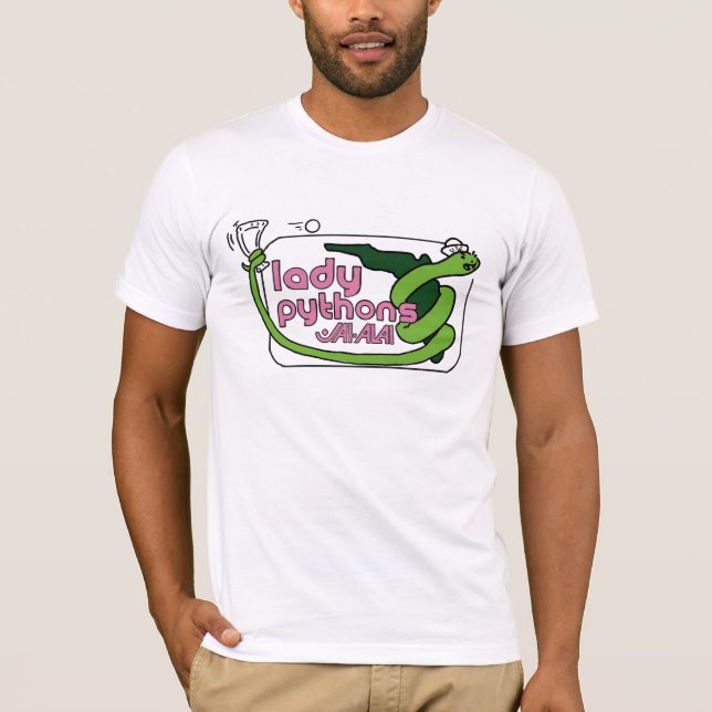 Dame Pythons #1 T-Shirt (Vorderseite)