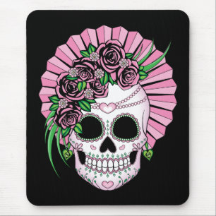 Dame Sugar Skull Mousepad