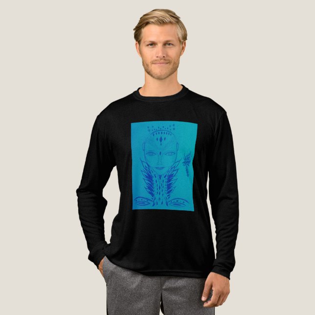 Dame Tri-Blend Shirt (Volle Vorderseite)