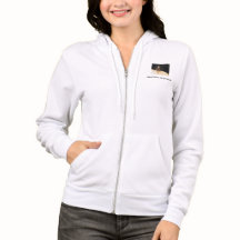 Dame Trotzdem beharrte sie auf Zip Hoodie