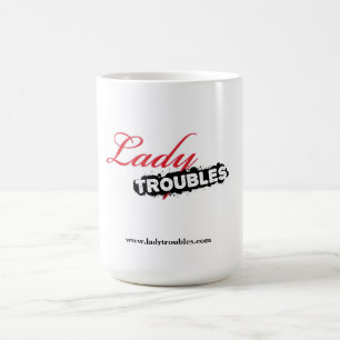 Dame Troubles Logo Mug Kaffeetasse
