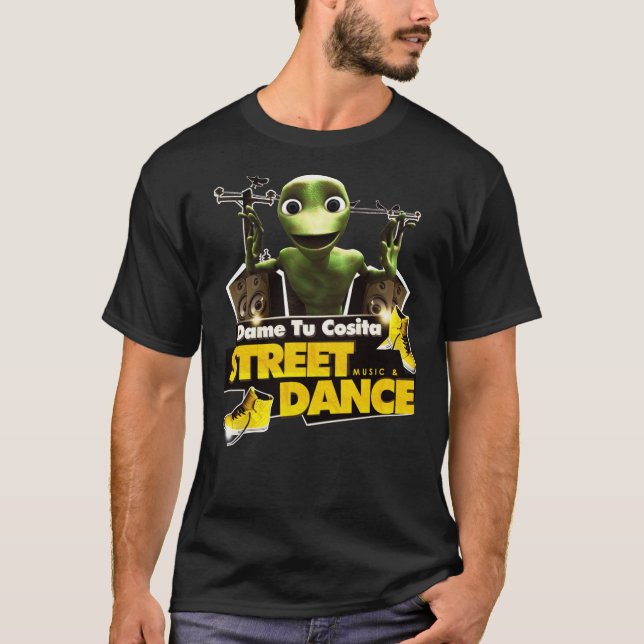 Dame Tu Cosita - Der berühmte Alien Dance, Geschen T-Shirt (Vorderseite)