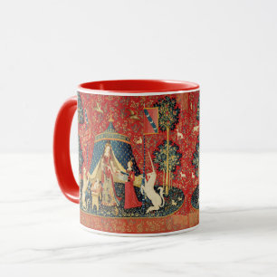 DAME UND EICHHORN Löwe,Fantasy Blumen,Tiere Tasse