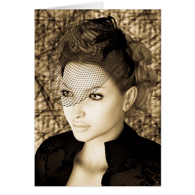 Dame Vintage (Devant)