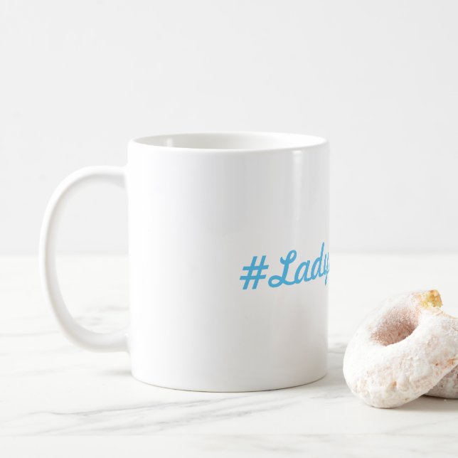 Dame von Loretto - Loretto Student-Vereinigung Kaffeetasse (Mit Donut)
