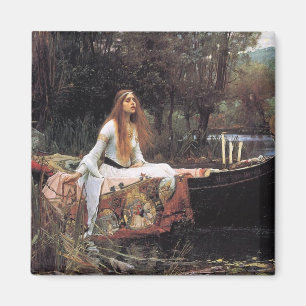 Dame von Shalott Magnet