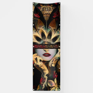 Dame von tausend Schwertern (Wüsten-Stammes- Banner